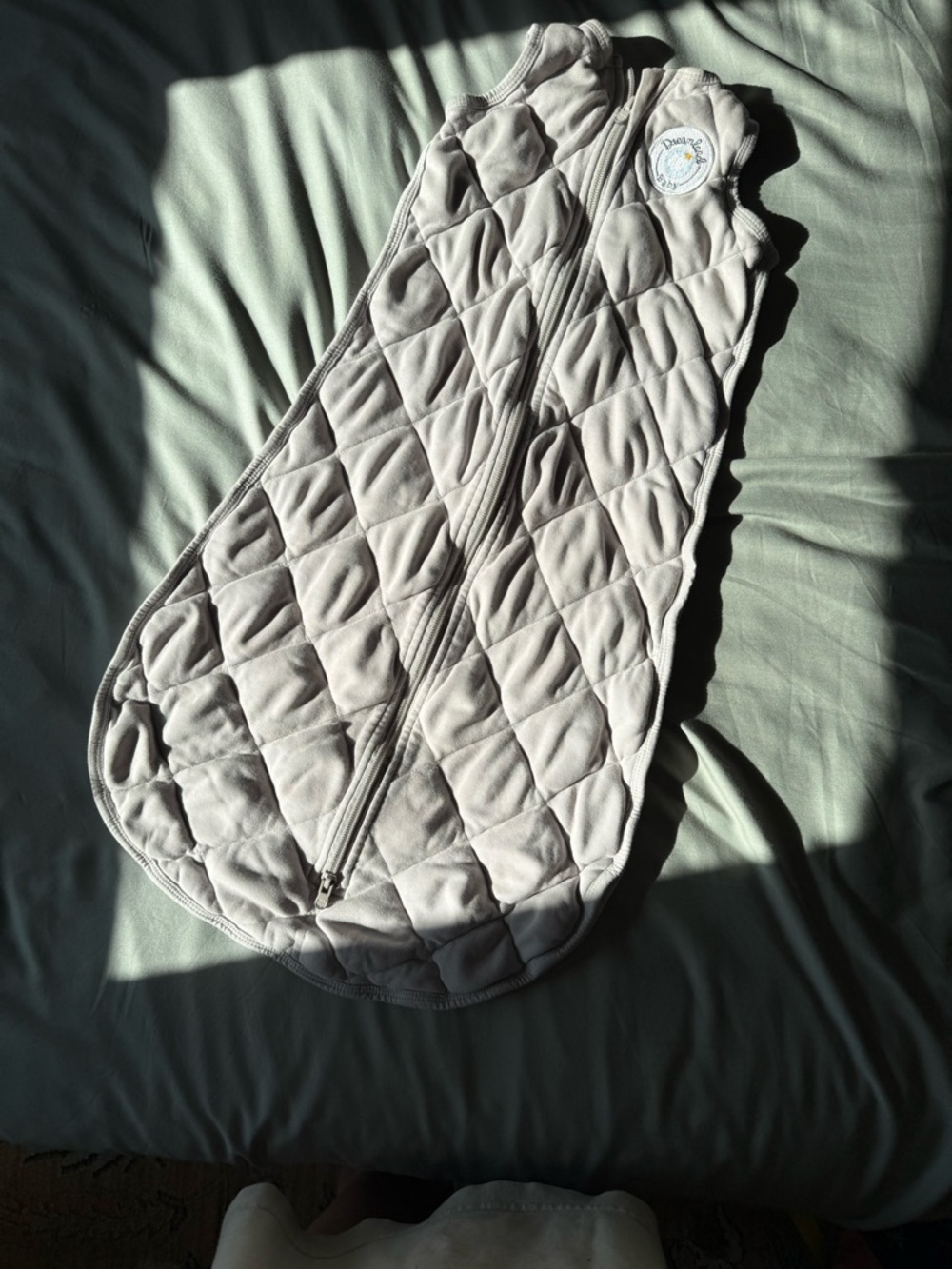 Dreamland Baby Sleep Sack in Light Gray